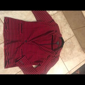 Lucky blazer, navy/red